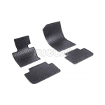 Auto kummimatid mustad bmw x3 e83 (2003-2010) rigum