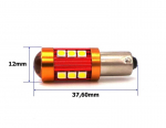 H21W LED-pirn BAY9S 12-24V Canbus, 850lm v&otilde;imas, 1 tk.