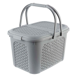 Kahekordse kaanega piknikukott, 28l, plastik