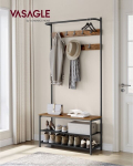 Riidenagi Songmics, 32,2 x 84 x 180 cm, pruun