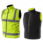 Helkurvest voodriga XXXL, kahepoolne, veekindel
