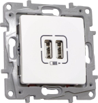 LAADIMISPESA LE-764594 Niloe 2 USB-PORTI 2.4A/5V LEGRAND