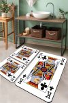 Vonios komplektas (3 vienetai) Karo Playing Card