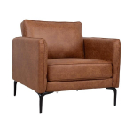 Tugitool Home4You Sofia, 80x83x82 cm, pruun