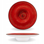 Wilmax s&uuml;gav taldrik, 24 cm, Gili sriubos ir pastos lėk&scaron;tė 24cm 200ml "Wilmax" apvalus porcelianas