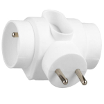 V&otilde;rgujaotur 1x Euro 2P + 2x 2P+0 3500W 230V VA0137 VAYOX