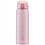 ZOJIRUSHI pudel termos SM-SR48E-PP 480 ml roosa, ZOJIRUSHI butelis termosas SM-SR48E-PP 480 ml rožinės spalvos