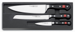 W&Uuml;STHOF CLASSIC komplekt - kokanuga 20 cm , leivanuga 20 cm ja k&ouml;&ouml;giviljanuga 9 cm