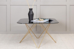 Diivanilaud Tristar 80 x 80cm, must