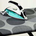 Triikimislaua kate, veniv alus, 112x32 cm, rattad