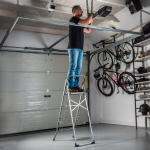 Majapidamisredel 4-astmeline kokkupandav terasredel, 150 kg