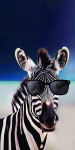 70x140 Zebra koos prillidega rannar&auml;tikuga