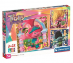 Pusle Clementoni Square Trolls 3 25292, 144 d.
