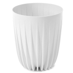 MIRA ECO taaskasutatud 250 mm lillepott - valge LA914-05 Lamela