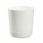 Lillepott Lillepott alusega 25cm Matt valge