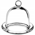 2x klaasist anum sidruni jaoks kaane ja varjuga sidruni ja tomati jaoks