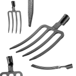 Aiahark 4 piidega siil &ouml;konoomse terase kaevamiseks ilma k&auml;epidemeta