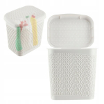 Pesupulbri konteiner, 6L, valge