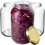 4x purk klaaspurk 4l purgid kurgi tinktuuride jaoks + korgid Fi100