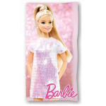 Laste rannar&auml;tik, puuvillane, 70x140 Barbie