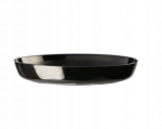 Topsikaussi mustast plastist Cristal 14,5 cm