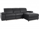 Kolmekohaline diivan Loft Rayland, must