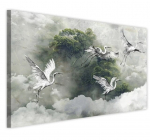 Seinamaal kured pilvedes 80x120cm