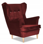 ARI Skandinaavia tugitool kastanpruun veluur WATER PROOF