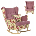 Ari Print Duo Skandinaavia kiiktool Family Furniture roosad beežid