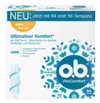 O.B. ProComfort Normal tampoonid, 64 tk