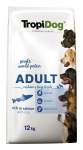 Tropidog Premium Adult M&L l&otilde;hega, 12 kg