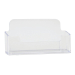 Visiitkaardi&uuml;mbris BNT 48 x 96 x 27 mm, l&auml;bipaistev (1 tk.)