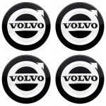 Korkid VOLVO 64 mm must noolega