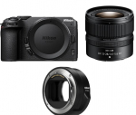 Digikaamera Nikon Z30 + Nikkor Z DX 12-28mm f/3.5-5.6 PZ VR + FTZ II