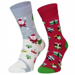 J&otilde;ulusukad koos j&otilde;uluvana, j&otilde;ulud, Comodo, naljakad SM1/64, punane, v&auml;rviline, punane