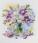 Tikkimiskomplekt Esimene kimp 17x17 cm AAH-228