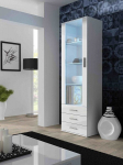 Puhvetkapp Cama Meble Sohowits1 BI/BI, valge