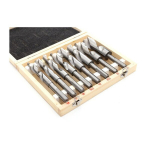 Metallist puurikomplekt HSS-Co, 8 tk. 14-25,5 mm