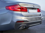 BMW 5 G30 Sedan - CHROM kroomitud kaane tagumine pagasiruumi klapp
