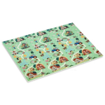 Kahepoolne kokkupandav haridusmatt Safe 180x200 Village Forest Humbi