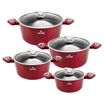 Pottide komplekt Zilner Cherry, 8 eset