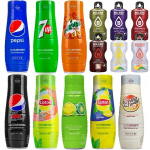 8x Sodastream siirup (Pepsi, Lipton, Pepsi Max...) + 6x Bolero