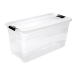 Kaanega karp kristallkarp Cornelia 79,5x39,5x40cm 83L l&auml;bipaistev