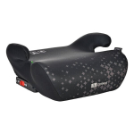 Autotooli-istmealus Lorelli Cosmos Isofix, 15-36 kg, must