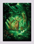 Ristpistekomplekt Needlecraft Forest Spirit 30x40 RIOL2116
