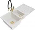 Graniidist k&ouml;&ouml;givalamu Mexen Andres koos segisti ja sifooniga, White/Black/Gold