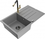 Graniidist k&ouml;&ouml;givalamu Mexen Bruno koos segisti ja sifooniga, Grey/Black/Gold