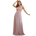 Naiste &uuml;he &otilde;laga maksikleit Ever-Pretty, roosa