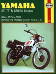 Yamaha XT, TT & SR500 Singles (75 - 83) Haynes Repair Manual Revised edition