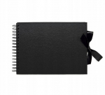 Album Argo fotodele ja kaunistustele, 28,5x21cm, must